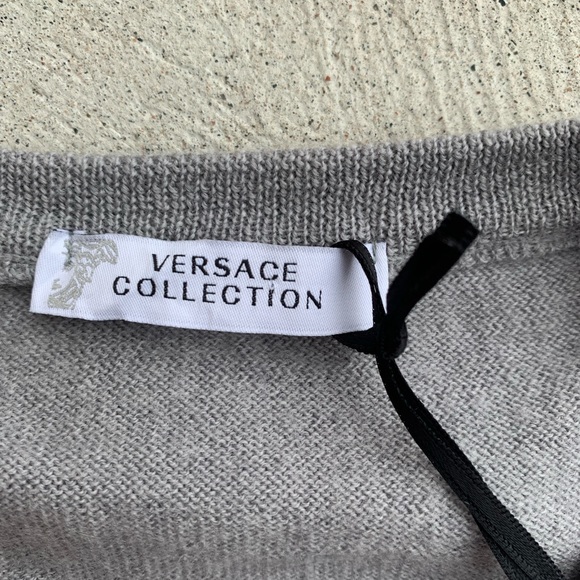 Versace Collection Medusa Knit Sweatshirt - Picture 8 of 10